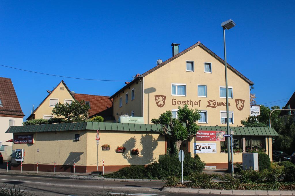 Süßen Hotel-Restaurant Und Gaestehaus Loewen מראה חיצוני תמונה
